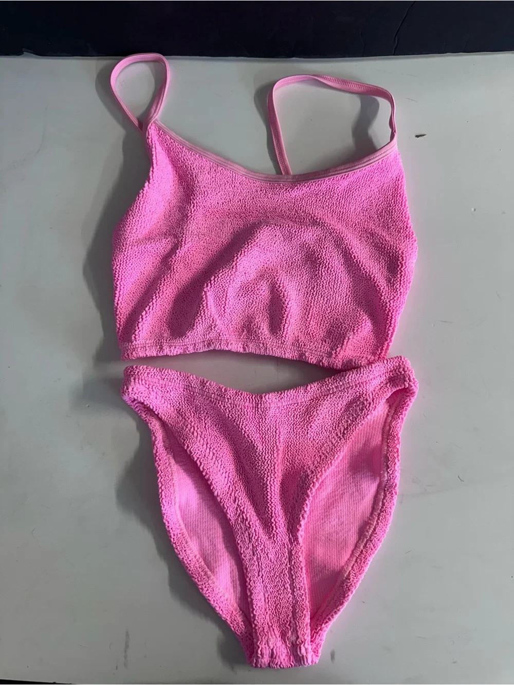 Hunza G Strap Bikini bubblegum - Picture 2 of 11